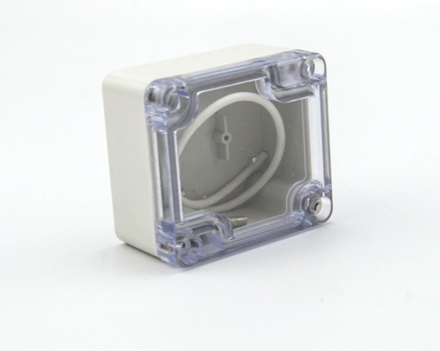 63*58*35mm transparent PC electrical junction box with clear lid