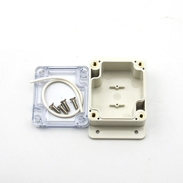 63*58*35mm Small Mini Clear Waterproof Wall Mount Plastic Cable Juntion Box