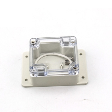 63*58*35mm Small Mini Clear Waterproof Wall Mount Plastic Cable Juntion Box