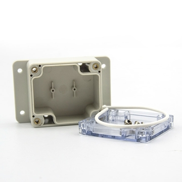 63*58*35mm Small Mini Clear Waterproof Wall Mount Plastic Cable Juntion Box