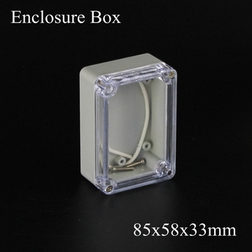 83*58*33mm small terminal junction box electric with clear top